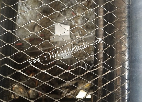 refuerzo de acero inoxidable galvanizado sumergido caliente Mesh Expanded Metal del ladrillo 370g/M2