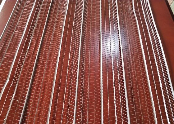 Rib Lath Mesh For Plaster galvanizado empareda/los techos suspendidos